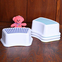 Wc Squatty Step Sgabello per bambini in plastica antiscivolo sedia per bambini, impilabile, aiuto per cucina, bagno, WC (01)