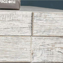 RCLD Comodini Toilette Camera da Letto Armadio di stoccaggio Soggiorno Divano Laterale Pompa retrò Legno + Rovere (Color : White, Size : 50 * 40 * 55cm)
