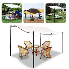 QI-CHE-YI Shade Solar Sail Shade, Poliestere Tessuto, Giardino Impermeabile Tenda da Sole 98% Protezione UV,Grigio,5x5m