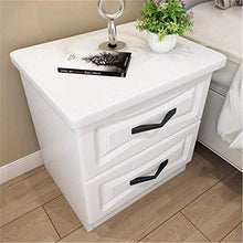 XUSHEN-HU Nordic Comodino Moderno Semplice Semplice di Legno Solido Bedside Cabinet Piccolo Piccolo Appartamento Camera da Armadio di immagazzinaggio d'angolo