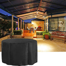 Fodere per mobili da giardino 128X71cm, Telo da giardino rotondo e fodera per set di sedie, Telo da esterno impermeabile, Antipioggia e pioggia, resistente allo sbiadimento, per sedie da tavolo r