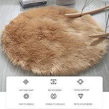 MissZZ Tappeti Rotondi in Peluche Cuscini per sedie Ultra Morbidi Tappeto soffice Tappetino Lavabile per Arredamento della Stanza-Rosa Diametro 100 cm