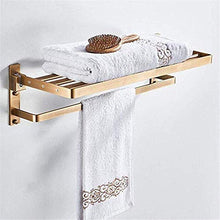 Zixin Scaffale da Bagno Pieghevole Pieghevole Facile da Pulire a Parete Asciugamani Asciugamani Asciugamani Asciugamani Caddy Bar Free Hole Bagno