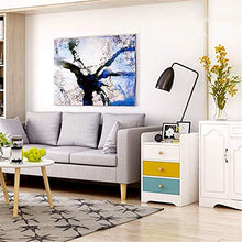 Comodino, Comodino con 3 cassetti Comodini in Legno Comodini Comodino for la casa Pratico e Versatile (Color : Beige, Size : 33 * 30 * 59cm)