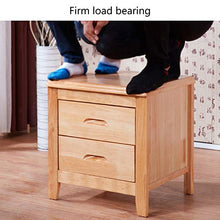 DJFIOSD Comodino per Camera da Letto Piccolo, con 2 Armadi A Stoccaggio con Cassetti Scanalati, Silent And Smooth Rail Drawers, Utilizzati per Salotto E Divani da Letto,E