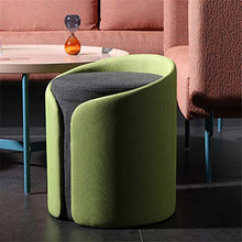 Morbido Imbottito Sgabello Del Piede - in Cronoottomano - Riposo Del Piede Per Patio Indoor Outdoor,Verde