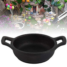 Tarente Mini Antiaderente Due Maniglie di Ferro da Cucina Padella Nero Kitchen Mestoli