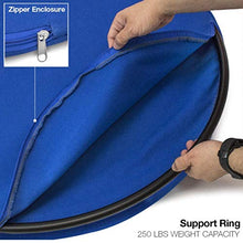VDSOIUTYHFV Amaca ad Altalena a Dondolo per Bambini Sedia Sospesa Hanging per Interno e Esterno, capacità 80 kg Blu