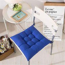 Pillowcase Cuscino per Sedia da Pranzo, Cuscini per Interni ed Esterni, Cuscino per Sedia Imbottito con Cravatta, Cuscino per Sedia da Giardino, Cuscino per Sedia da Pranzo 40x40 cm (Rosso) 2 X