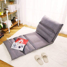 IG Divano Pieghevole Pigro, Confortevole Semi-Pieghevole e Versatile per Seminari Che Leono la Tv a Guardare o Giochi Elegante Design,C.