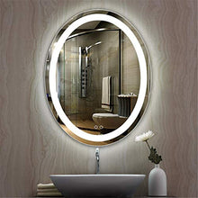 HL LED luce specchio bagno intelligente anti-nebbia touch doppio interruttore 600 x 800 mm, adatto per il trucco del bagno e la toelettatura bianco-600 x 800 mm