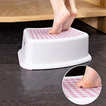 Niduo Bear Bagno Toilet Stepsthool Step Sgabello per Toddlers, Cucina Sollevamento Sgabello Inserti in Gomma Antiscivolo,Verde