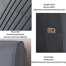 LXLIGHTS Capezzale Cuscino Testiera, Cuscino per Schienale Imbottito in Microfibra per Divano Letto Camera da Letto, Rimovibile E Lavabile, 7 Colori, Personalizzabile