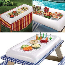 Gonfiabile Che Serve Bar. Buffet Servire & Salad Bar Secchielli per il Ghiaccio Refrigerante di Cibo. Partito Refrigerante di Cibo con il Tappo di Scarico per il Picnic & Camping Partito Accessori