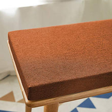 Waigg Kii - Cuscino per panca da giardino, 100/120/150 cm, antiscivolo, 2 3 posti, per interni ed esterni, per sala da pranzo a casa, colore: marrone scuro, 140 x 30 x 3 cm