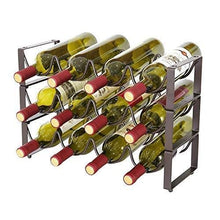 FCXBQ Portabottiglie 12 Bottiglie Housewares - Deposito Completamente assemblato