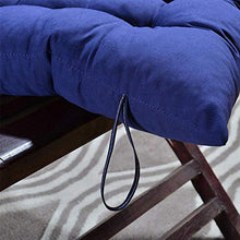 Zexo Cuscino Prendisole Cuscino per Esterno da Giardino Cuscino per Sedie A Sdraio Cuscino Imbottito per Sedia Reclinabile con Cinghie Elastiche