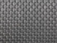 Shaf Pouf Diva – Sedile intrecciato con cuscino, 57 x 57 x 39 cm, colore: Antracite