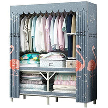 NXYJD Pieghevole Armadio Semplice Panno Gabinetto delle Famiglie l'installazione in Armadio Camera da Letto Moderna Semplice Camera Assembly