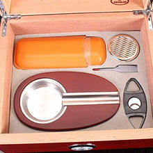 BINGFANG-W Cigar Box Set humidor Tool Set Moda Cigar Box di stoccaggio Cigar Humidor