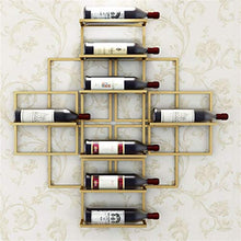 LHQ-HQ A Parete Wine Rack Hanging Rack Decoration Wine Red Wall Shelf Vino