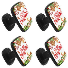 Cartolina d'auguri di festa di Natale e Capodanno Pomelli per Porta 4 Pezzi Manopole per Mobili da Cucina Pomelli per Mobili Pomelli Per Cassetti/Cucina/Armadio Antichi