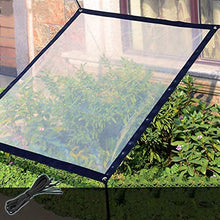 MTYLX Outdoor Multifunzionale Incatramata, Impermeabile Trasparente Del Foglio Di Plastica Film Terra Coperture Balcone Finestra Succulente Isolamento, Personalizzato,Chiaro,3X2M