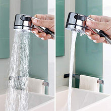 VBARV Rubinetto per lavandino con Rubinetto Estraibile - Rubinetto per Vasca, Doppio lavabo, Finitura cromata, Rubinetto per lavabo monocomando, lavabo Caldo e Freddo