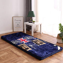 YANKE Materassi Spessi di Tatami materassi Student materassi dormitorio Non Slip futon Pieghevole Materasso-E-0.9x2m
