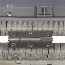 Outsunny Set Mobili da Giardino in Rattan PE con 2 Divani Angolari, Contenitore e Tavolino con Cuscini, Arredamento da Esterno in Grigio