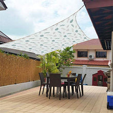 æ— Tenda parasole rettangolare, impermeabile, con corda, per giardino, cortile e feste
