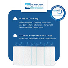 BMM Comfort Materasso 7 Zone 160x200 cm in durezza H3 Rigido, Altezza 23 cm