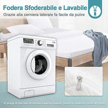 viewstar Topper Matrimoniale 160x190x5cm, Topper Materasso Matrimoniale Memory Foam, Migliora Il Sonno, Topper Memory Alta Densita', Disperdersi la Pressione, Rivestimento Sfoderabile e Lavabile