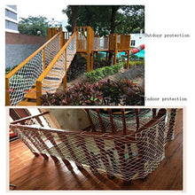JFFFFWI Rete da Giardino Rete da Recinzione, Rete in Corda di Nylon Rete per Gatti Rete di Sicurezza per Bambini da Esterno utilizzata per Decorare Scale Anti-Caduta Asilo Nido Recinzione