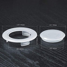 Cwuberly - Tappi per ombrelli da 5,1 cm, per tavolo da esterno, in vetro temperato