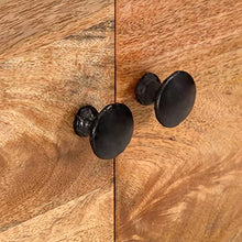 vidaXL Credenza 116x35x75 cm in Legno Massello di Mango