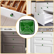 Campo da rugby Pomelli per Porta Set di 4 Pomelli per Mobili Manopole per Cassetti Cucina Armadio Vetro