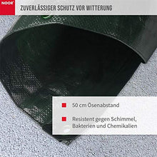 NOOR 042185SISCHGR Privacy Shield incatramata 140g / m² 1,80 x 5 Verde