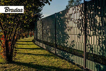 Bradas 0292 - Nastro per recinzione, 19 cm x 35 m, colore: Grigio