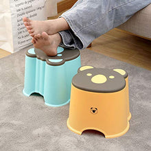 STKASE® Sgabello Antiscivolo Progettato Appositamente per I Bambini, con 2 Scalini, Sgabello da Pediera per Bambini, Sedile per Addestramento per WC, Sgabello per Bambini in Bagno,Giallo