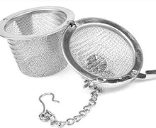 SaySure - Tea Stainless Strainer Locking Tea Spice Mesh Herbal Ball