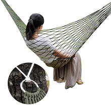 Shoplice Amaca - Amaca da Esterno in Corda di Rete di Nylon Comodo Letto sospeso per Campeggio all'aperto
