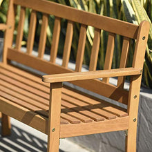 CHILLVERT Panchina da Giardino Milano 2 Posti Legno 51,9x118,5x79,9 cm