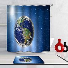 LIYAN Combinazione Bagno. Immagini Chiare E Colori Vivaci Rendono Il Tuo Bagno Pieno di Vita. Accessori da Bagno. La Terra Nell'Universo.