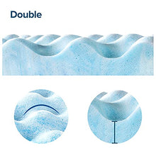 Zinus - Coprimaterasso in memory foam, 3,8 cm, con certificazione CertiPUR-US, 180 x 200 cm
