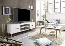 Möbel-Store24 M52242WE5 - Armadio in MDF impiallacciato, 85 cm, colore: Bianco opaco