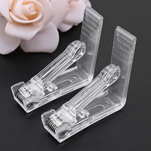 dongguan NUEEUDD Clip per tovaglie 4 Pezzi Coprivaso in plastica Trasparente Tovaglia Clip per Morsetto Supporto per Feste
