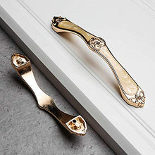 Jearls - Maniglia per mobiletto, 13,2 cm, per ante della cucina, credenza, camera da letto, cassettiera, cassetti, armadietti, regalo preferito, colore: giallo ambra, confezione da 5