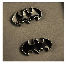 Batman Logo Black Enamel Cufflinks