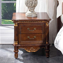Comodino Legno Solido Comodino Rustico Retro Comodino da Letto Governo di immagazzinaggio di immagazzinaggio Armadio Arredamento Moderno (Colore : Marrone, Dimensione : 55x45x58cm)